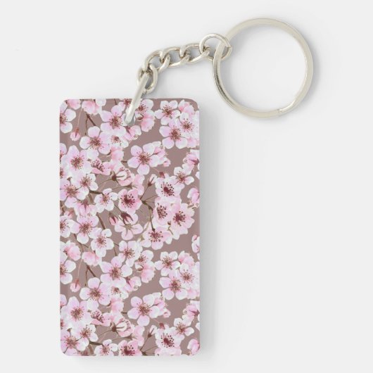 Kersenbloesem Sleutelhanger (achterkant)