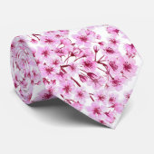 Kersenbloesem Stropdas (Opgerold)