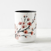 Kersenbloesem Sumi-e Mok (Midden)