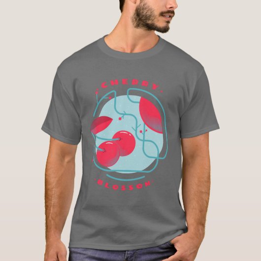 Kersenbloesem T-shirt (Voorkant)