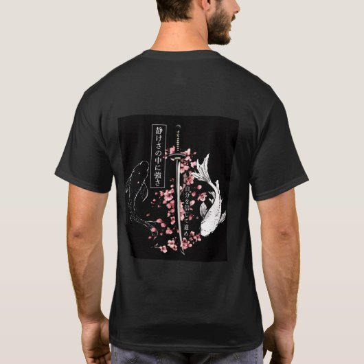 kersenbloesem t-shirt (Achterkant)
