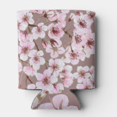 Kersenbloesem takken Waterverf Patroon Blikjeskoeler (Achterkant)