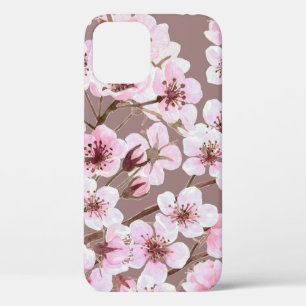 Kersenbloesem takken Waterverf Patroon Case-Mate iPhone Case