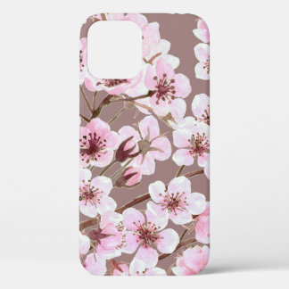 Kersenbloesem takken Waterverf Patroon Case-Mate iPhone Case