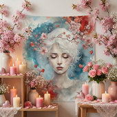 Kersenbloesem Tapestry Wandkleed