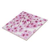 Kersenbloesem Tegeltje (Zijkant)