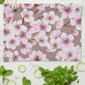 Kersenbloesem Theedoek (Gevouwen)