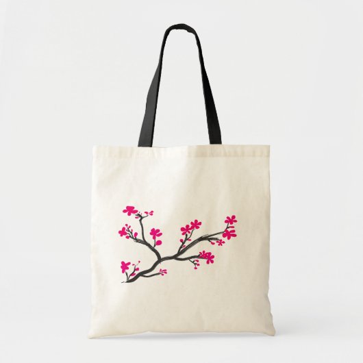 kersenbloesem tote bag (Voorkant)