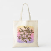 Kersenbloesem tote bag (Achterkant)