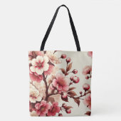 Kersenbloesem Tote Bag (Voorkant)