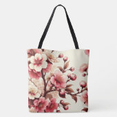 Kersenbloesem Tote Bag (Achterkant)