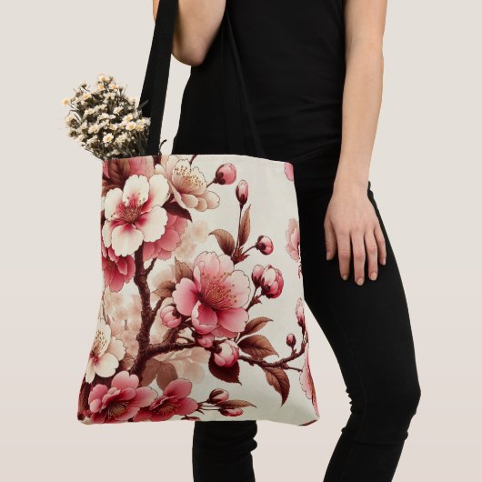 Kersenbloesem Tote Bag (Dichtbij)