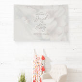 Kersenbloesem trouwbanner spandoek (Insitu)