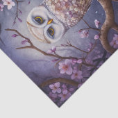 Kersenbloesem Uil Tissuepapier (Detail)