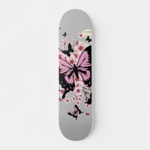 Kersenbloesem Vlinders Persoonlijk Skateboard