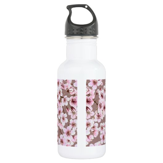 Kersenbloesem Waterfles (Achterkant)