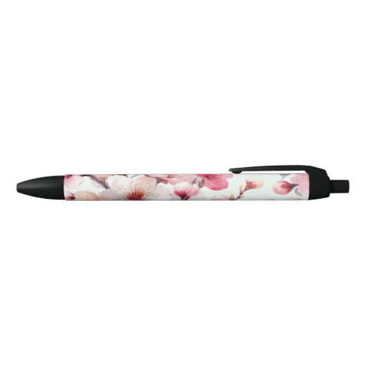 Kersenbloesem Zwarte Inkt Pen (Bovenkant)