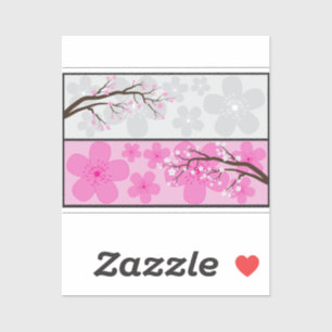 Kersenbloesembanners Sticker