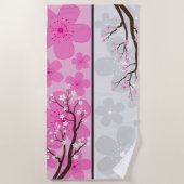 Kersenbloesembanners Strandlaken (Voorkant)