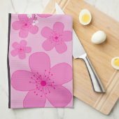 Kersenbloesembanners Theedoek (Quarter Fold)