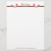  kersenbloesembloem gepersonaliseerd briefhoofd (Voorkant)