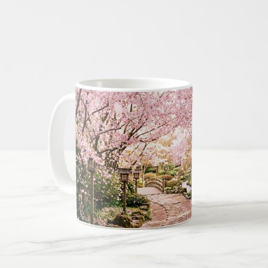 Kersenbloesembomen Koffiemok (Voorkant links)
