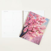 Kersenbloesembomen Roze Bloemschildering Planner (Display)