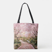 Kersenbloesembomen Tote Bag (Achterkant)