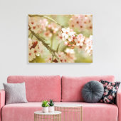 Kersenbloesemboom bloem canvas afdruk (Insitu (Woonkamer))