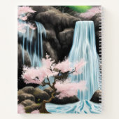Kersenbloesemboom Japans landschap Notitieboek (Achterkant)