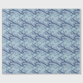 Kersenbloesemboompatroon Cadeaupapier (Vlak)