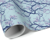 Kersenbloesemboompatroon Cadeaupapier (Rol Hoek)