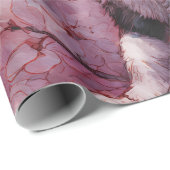 Kersenbloesemkat en vlinders (2) cadeaupapier (Rol Hoek)
