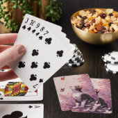 Kersenbloesemkat en Vlinders (2) Pokerkaarten (Insitu)