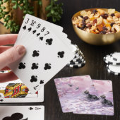 Kersenbloesemkat en Vlinders (5) Pokerkaarten (Insitu)