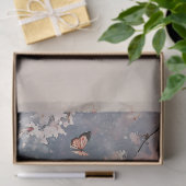 Kersenbloesemkat en vlinders (6) tissuepapier (Geschenk)