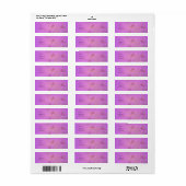 Kersenbloesemlabel Etiket (Full Sheet)
