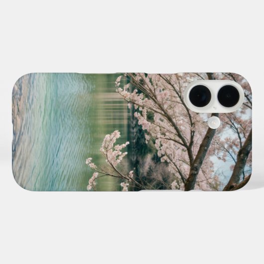kersenbloesemmeer Case-Mate iPhone case (Achterkant (horizontaal))