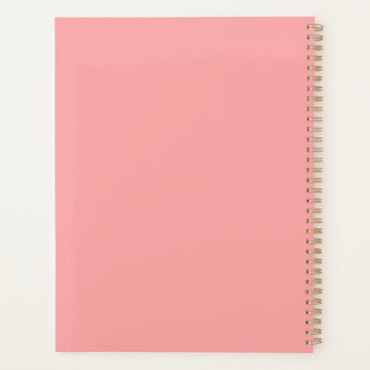 Kersenbloesemplanner Planner (Achterkant)