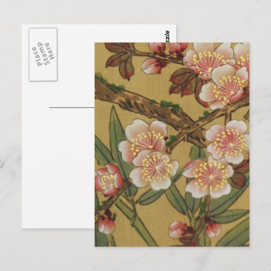  kersenbloesems aziatisch japans briefkaart (Voorkant / Achterkant)