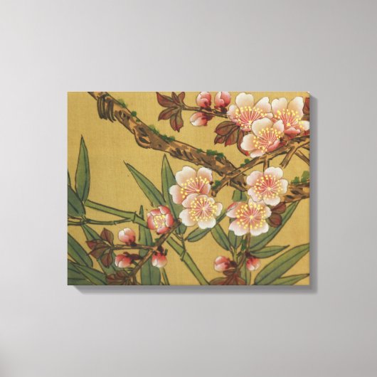kersenbloesems aziatisch japans canvas afdruk (Voorkant)