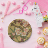  kersenbloesems aziatisch japans papieren bordje (Feest)