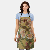  kersenbloesems aziatisch japans schort (Gedragen)