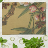  kersenbloesems aziatisch japans theedoek (Gevouwen)