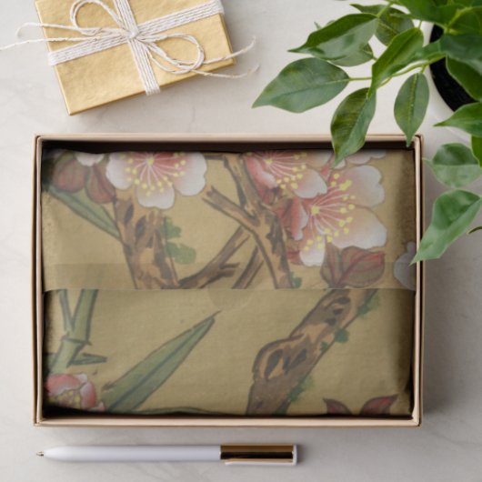  kersenbloesems aziatisch japans tissuepapier (Geschenk)