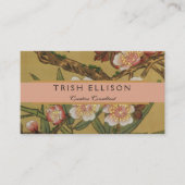  kersenbloesems aziatisch japans visitekaartje (Voorkant)