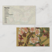  kersenbloesems aziatisch japans visitekaartje (Voorkant / Achterkant)