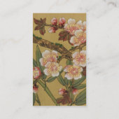  kersenbloesems aziatisch japans visitekaartje (Achterkant)
