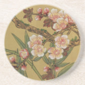  kersenbloesems aziatisch japans zandsteen onderzetter (Voorkant)