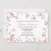 Kersenbloesems - Baby Shower Uitnodiging (Voorkant)